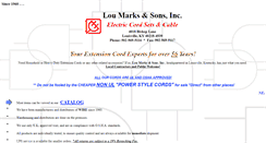 Desktop Screenshot of loumarks.com